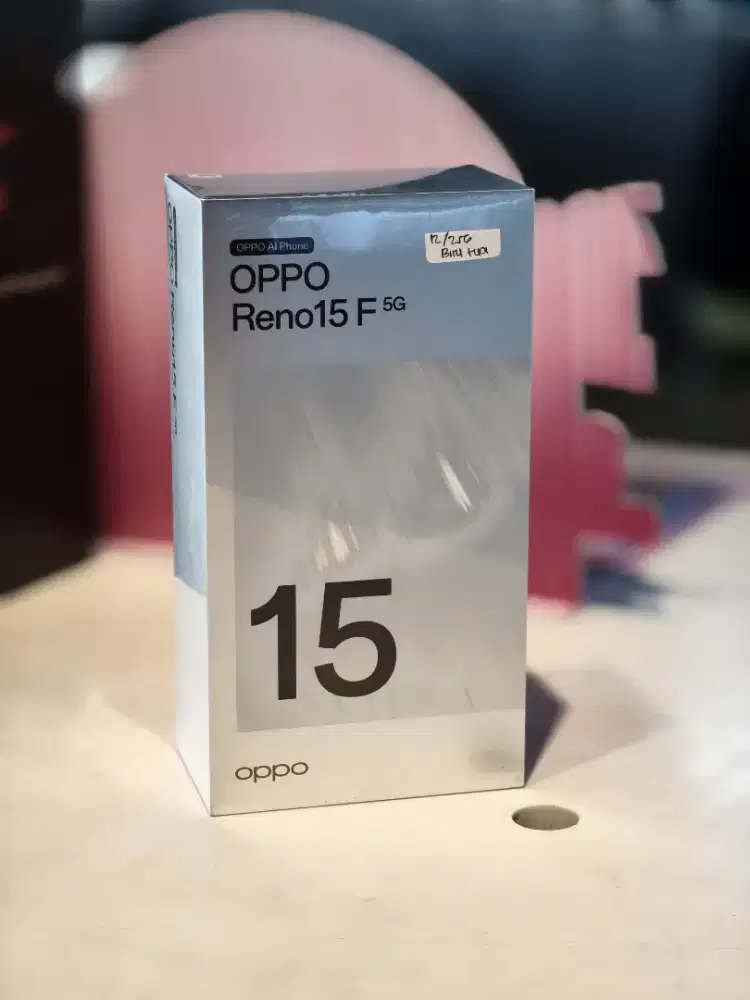 OPPO RENO 15 F 5G 8/256 MELAYANI CASH /KREDIT SYARAT KTP SAJA