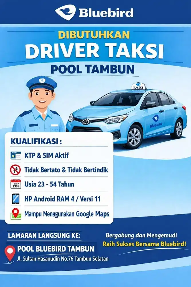 Loker driver februari 2026