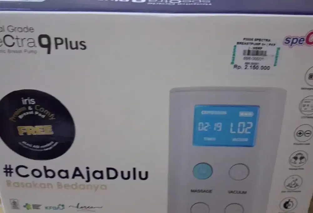 dijual alat pumping spectra 9plus