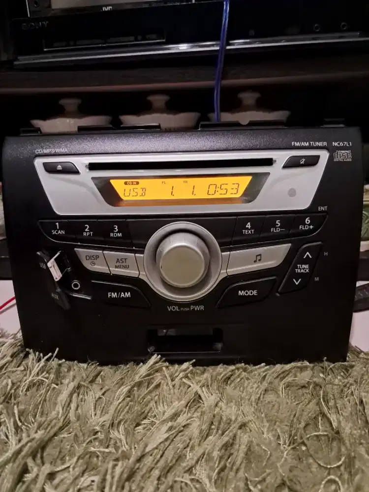 Head Unit Bawaan Suzuki Karimun Wagon R GL Manual Tahun 2021