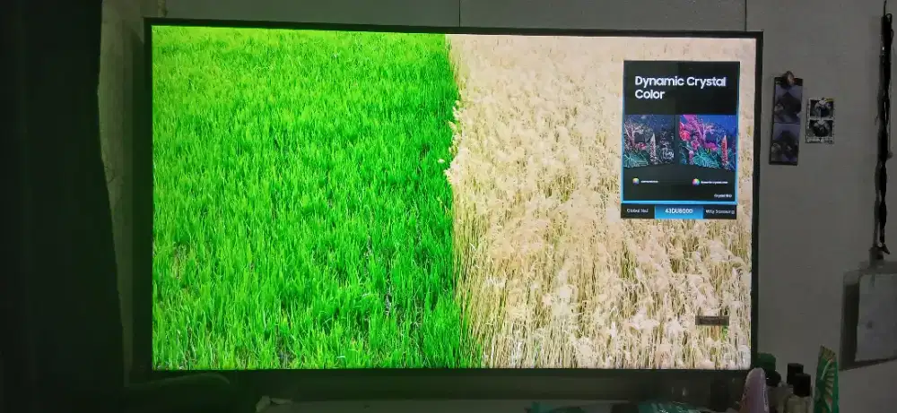 Dijual TV LED 43 inch  SAMSUNG CRYSTAL UHD 43UD8000