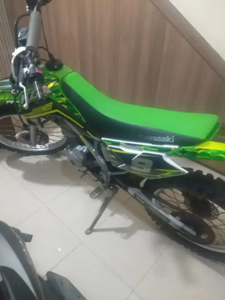 Dijual motor KLX 140 build up 2017