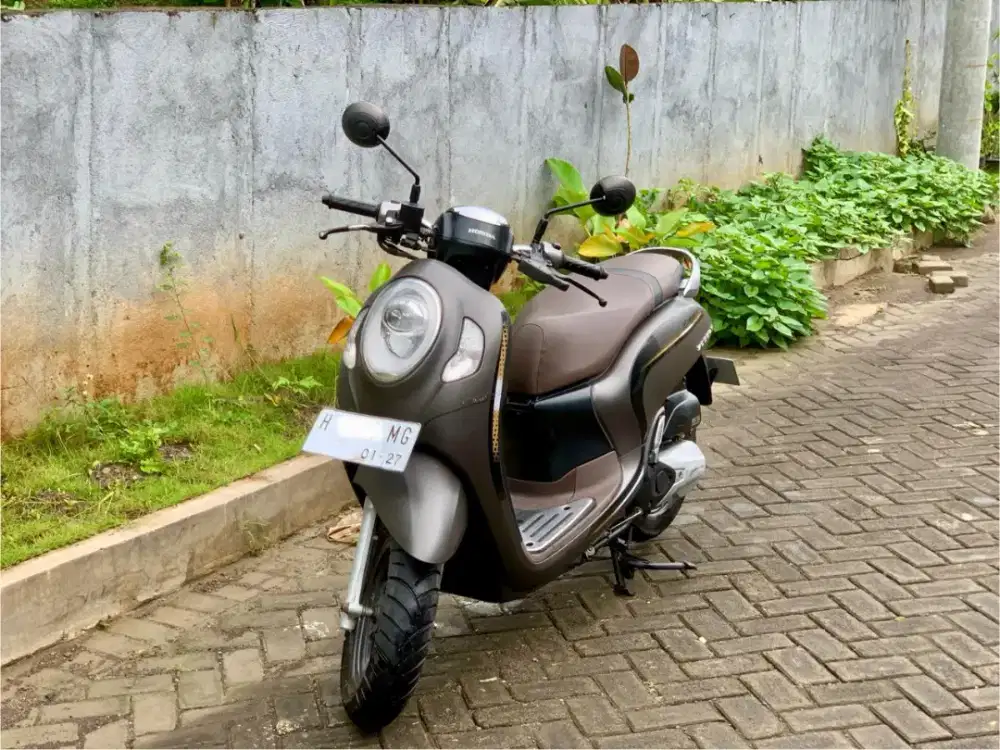 Scoopy Keyless Pajak Baru, Siap Pakai!