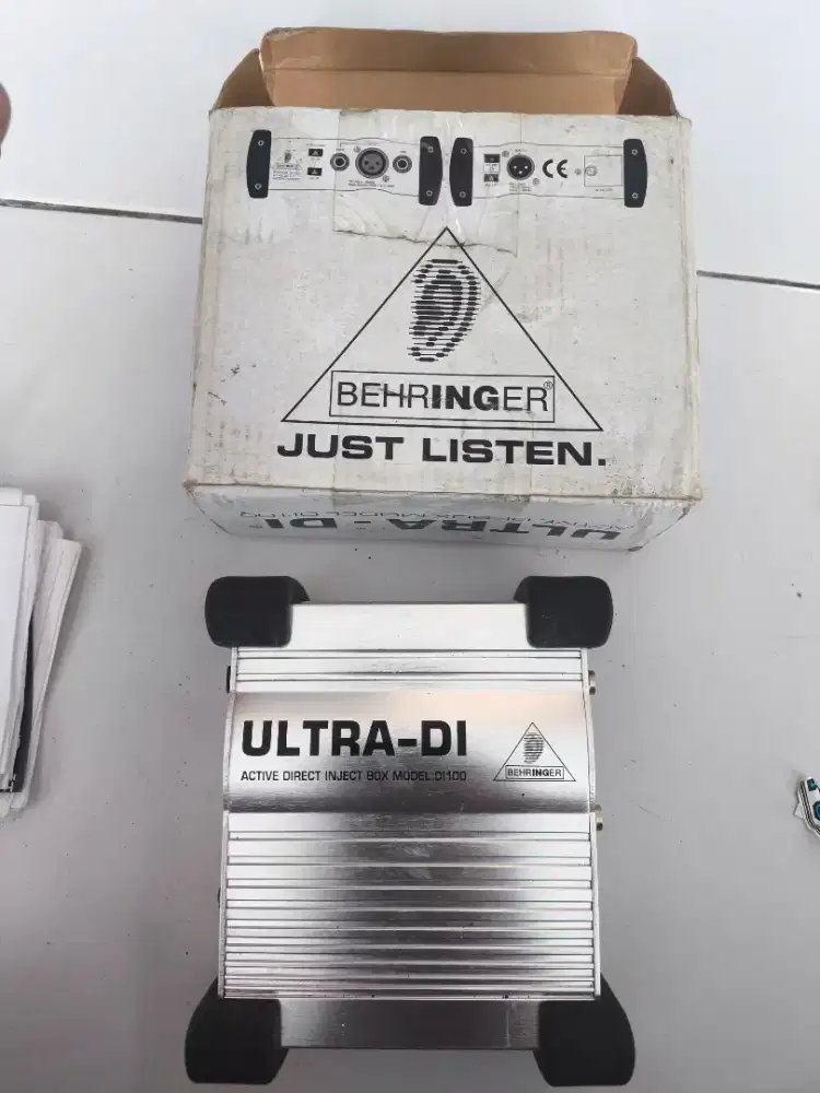 AUDIO PROCESSOR ULTRA DI 100 BEHRINGER