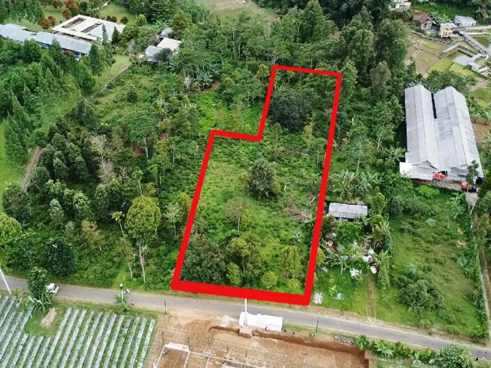 Dijual Tanah Kebun Kontur Datar Dekat Alun Alun Bojong Purwakarta