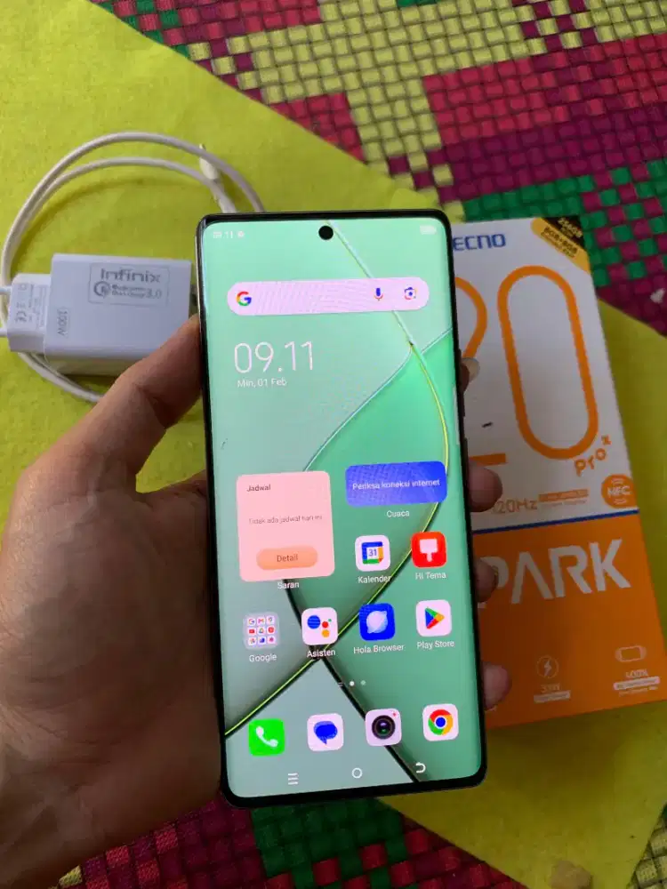 Tecno spark 20 pro plus 8+8/256 | lengkap | Harga net