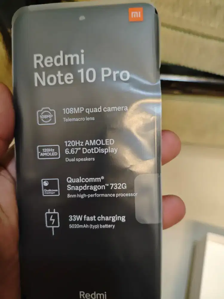 Xiaomi redminote 10 pro 8/128
