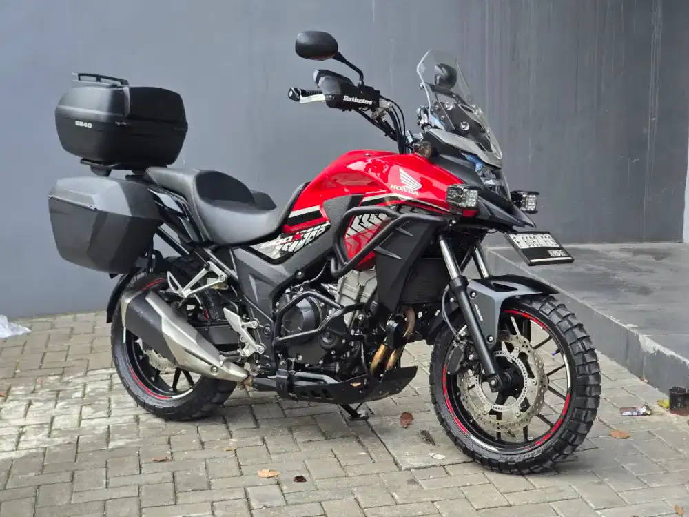 Moge Honda CB500X/CBX 500 th 2017 Km 13rbuan Like New Siap Gas Turing