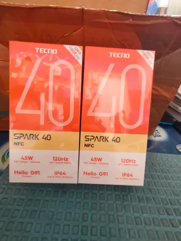 TECNO SPARK 40 Nfc Ram 8Gb+8Gb/256Gb GARANSI RESMI