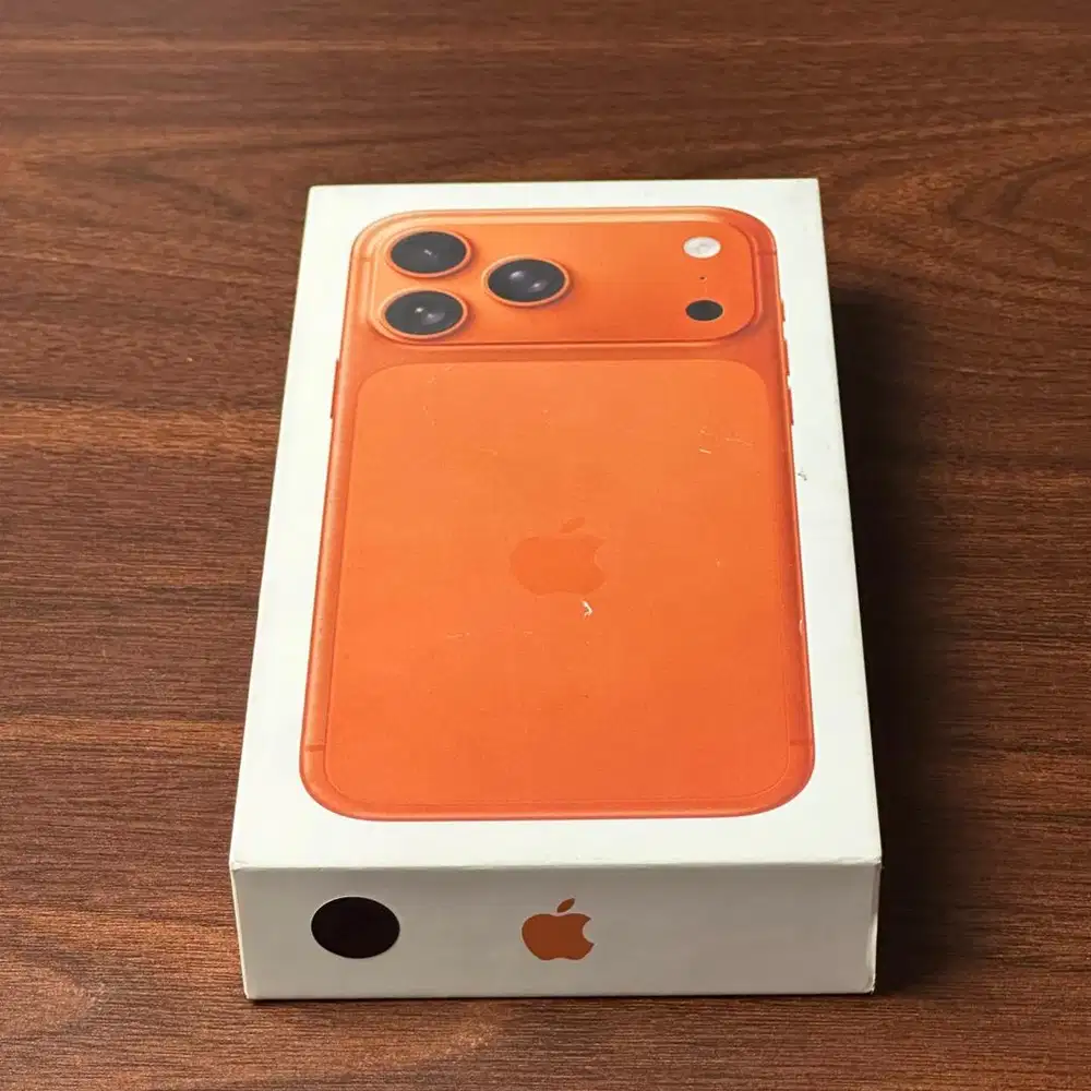 Iphone 17 Pro Max 256GB Cosmic Orange,Resmi IBox Masih Segel