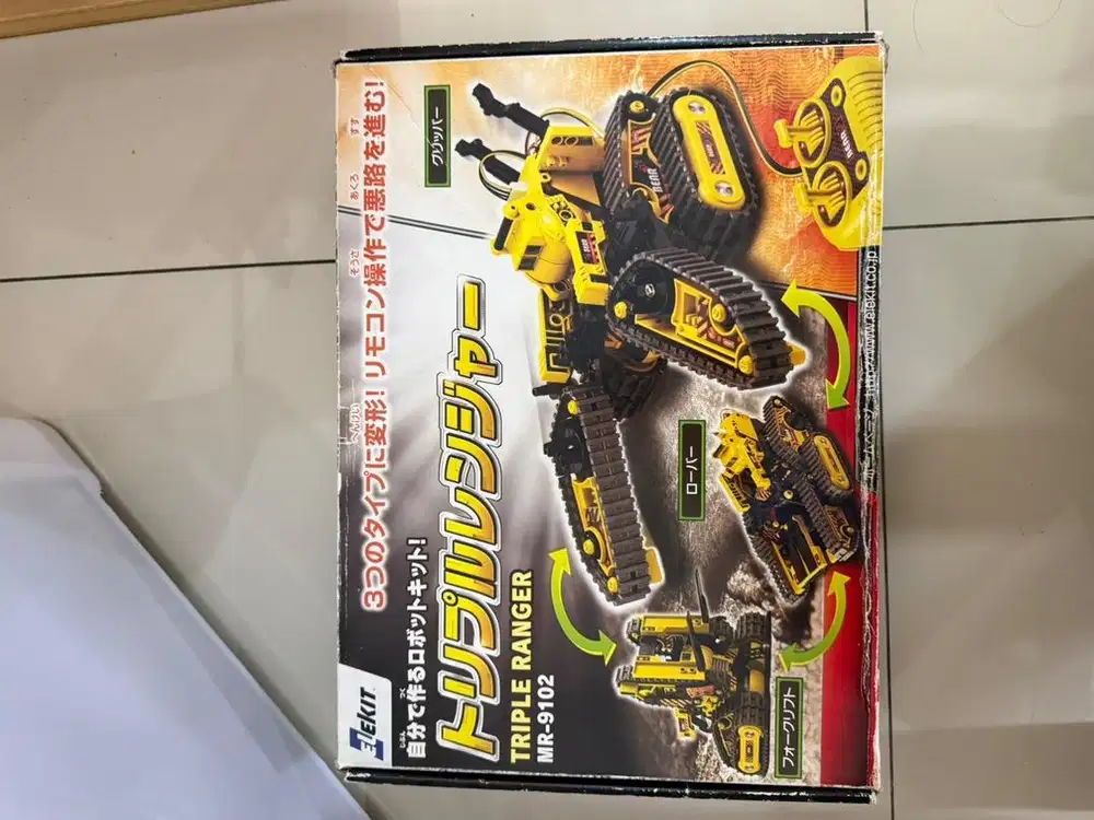 Mainan dari jepang model kit elektronik 3 in 1