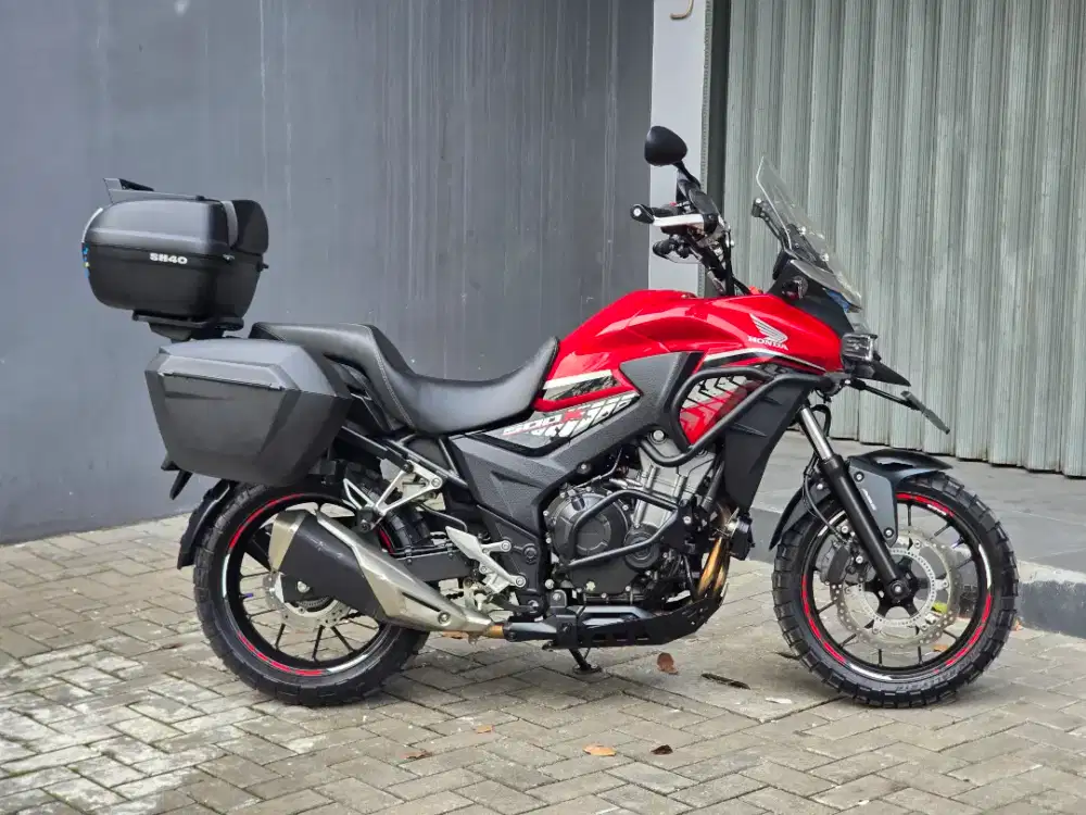 Moge Honda CB500X/CBX 500 th 2017 Km 13rbuan Modif Turing Siap Pakai