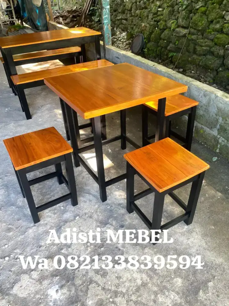 Meja kursi cafe warung resto