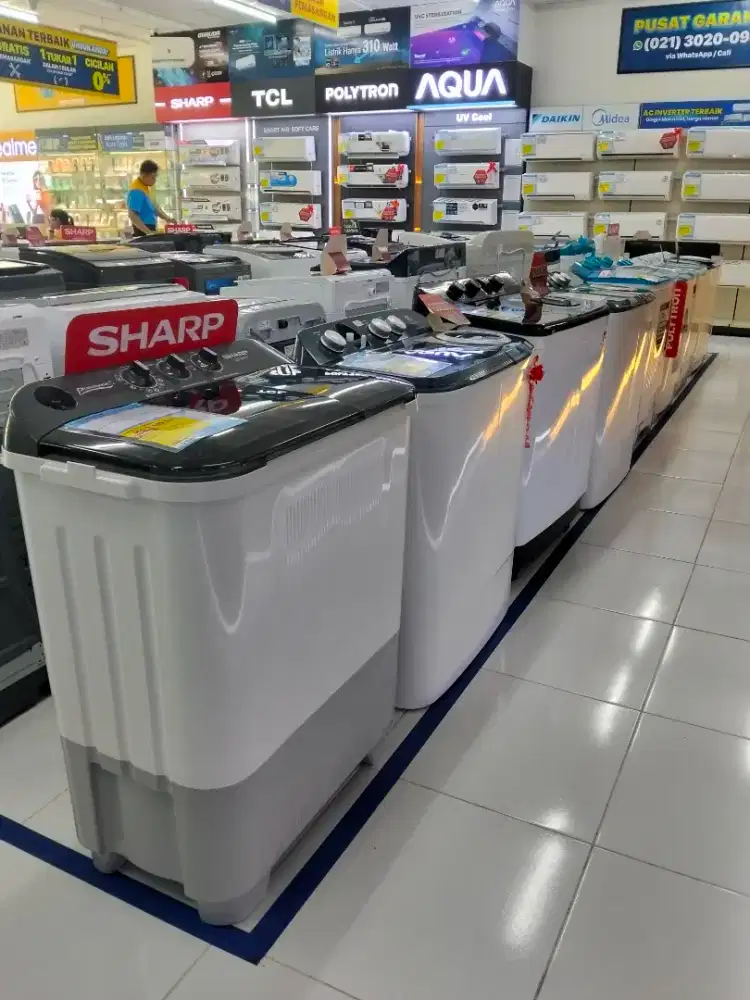 MESIN CUCI CICILAN MODAL KTP