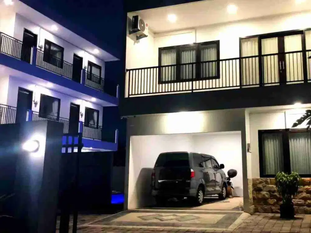 Dijual rumah 2 lantai dan kost an 3 lantai 9 kamar lokasi strategis di Jimbaran kuta bali