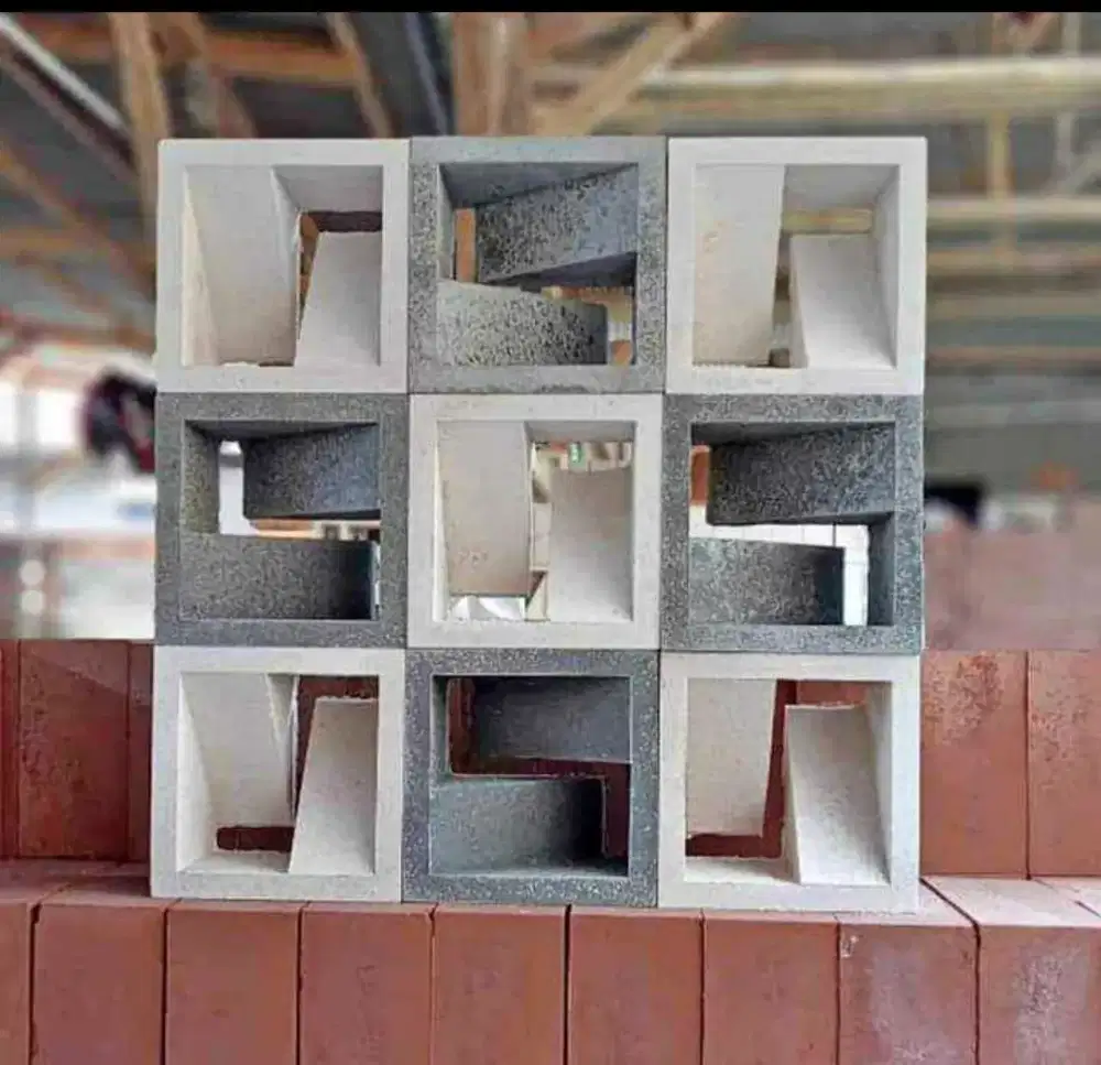 Roster beton berbagai macam motif barang