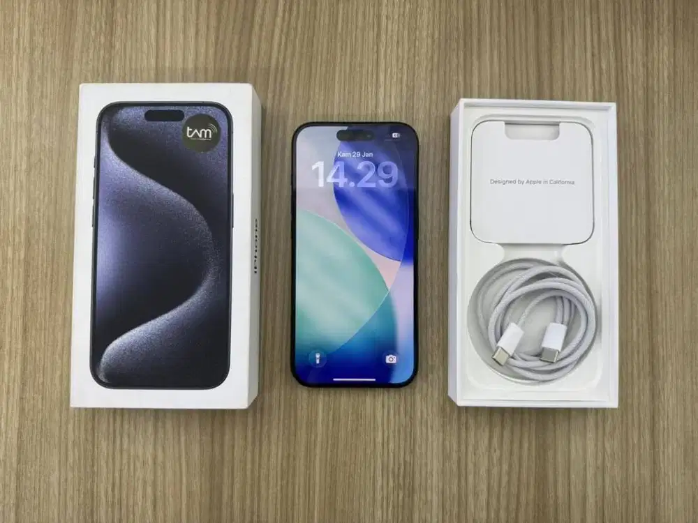 iPhone 15 Pro 128GB Blue Titanium IBOX