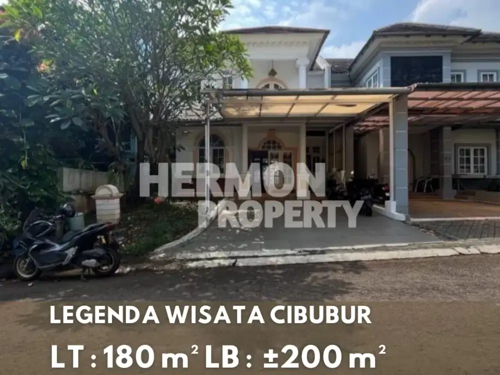 Hunian Cantik 2 lantai sudah Renovasi , Kesan Rumah semakin terasa nyaman untuk tinggal - Cluster Exclusive di Legenda Wisata Cibubur
