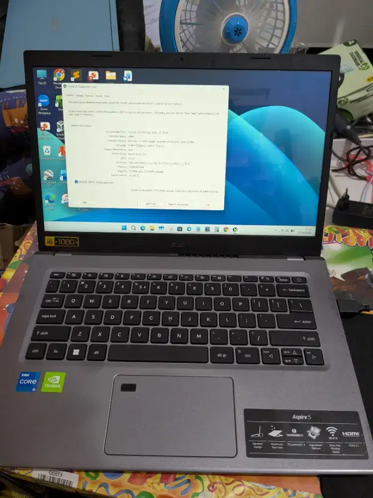 Acer aspire 5 a514 55g ram 16 gb ssd 512gb hdd 1 tb