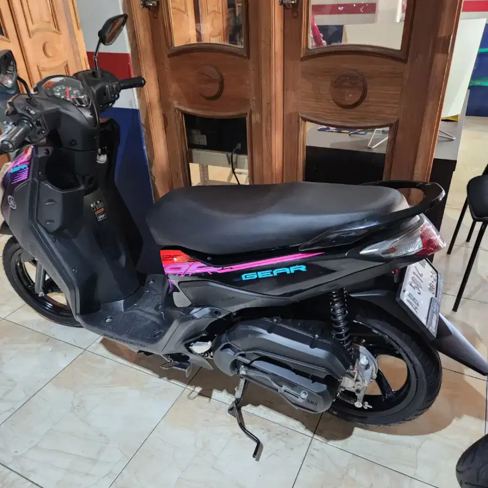 Mio gear hitam 125 f1 low km 2024 Gbm.