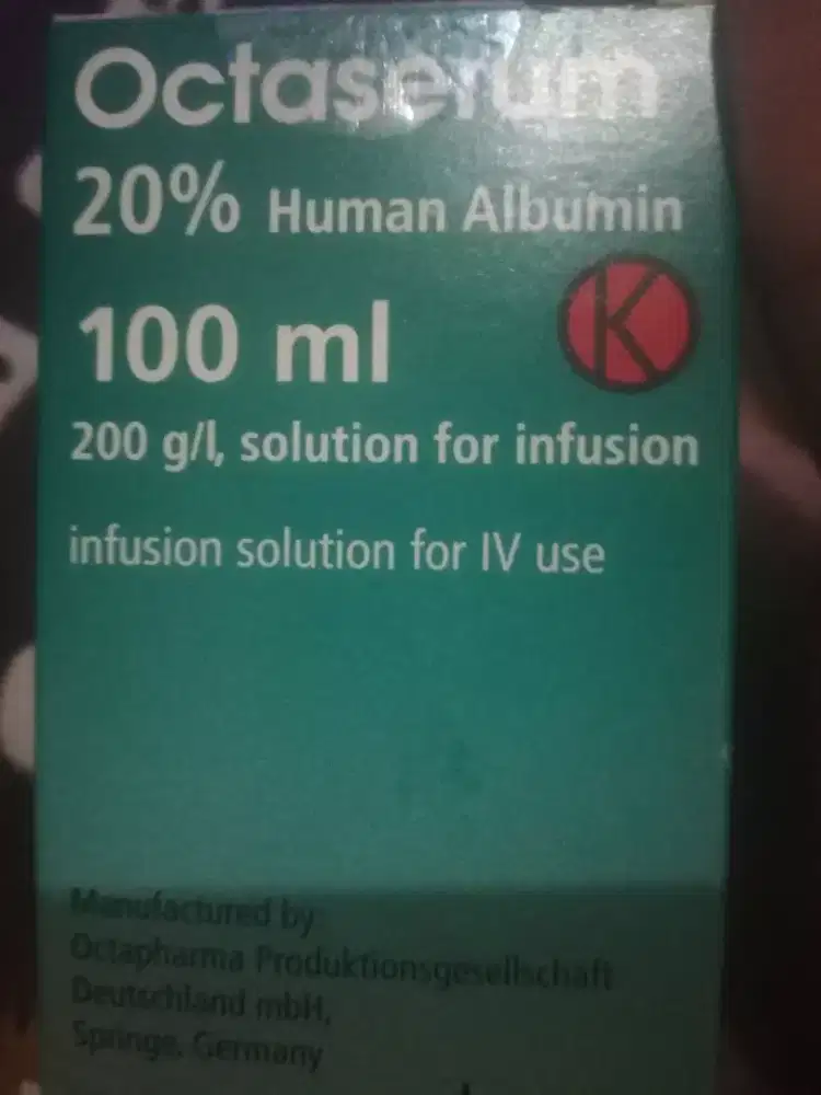 Suplemen vitamin albumin 20%