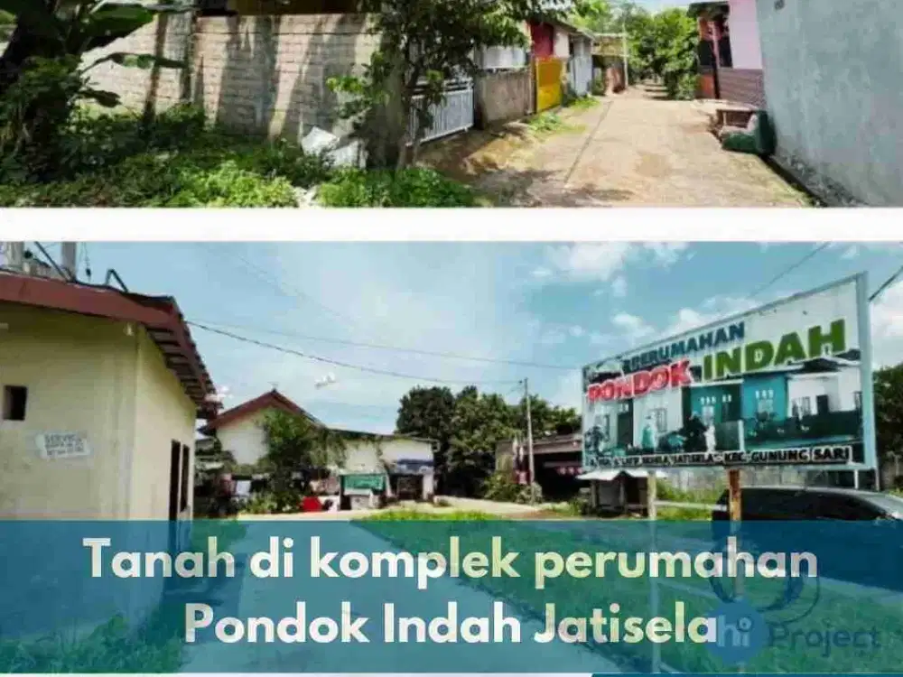 Tanah Lombok murah 350 M² komplek Perumahan Jatisela T718