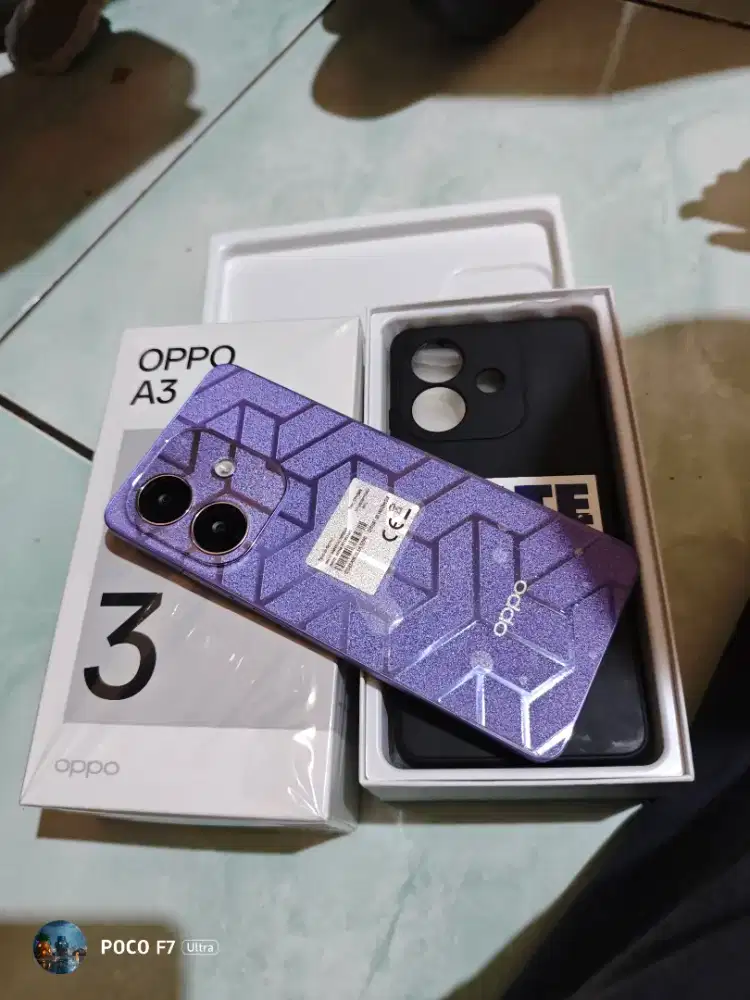 Oppo a3 nfc 2025 8/128 hp dus & charger ga ory
