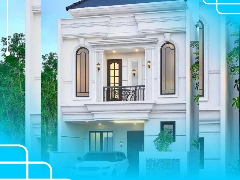 Rumah MURAH [READY STOK] American Classic 2 Lantai di Condet Kramatjati Jakarta Timur