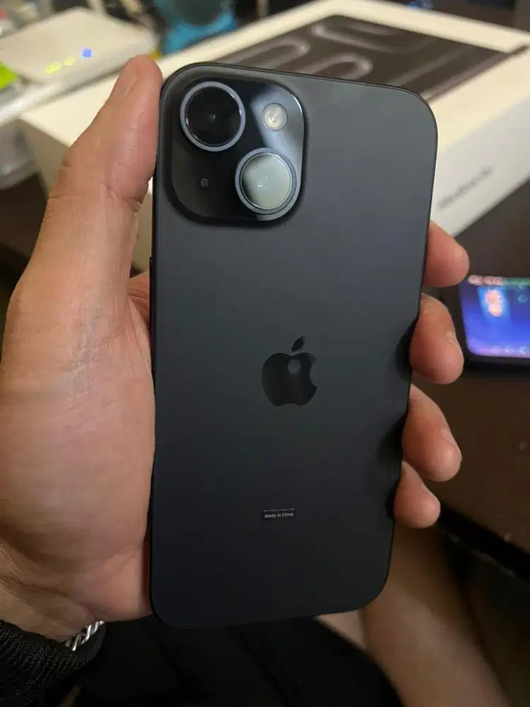 Iphone 15 128 ibox bh 100 open box aja garansi 1 feb 2027