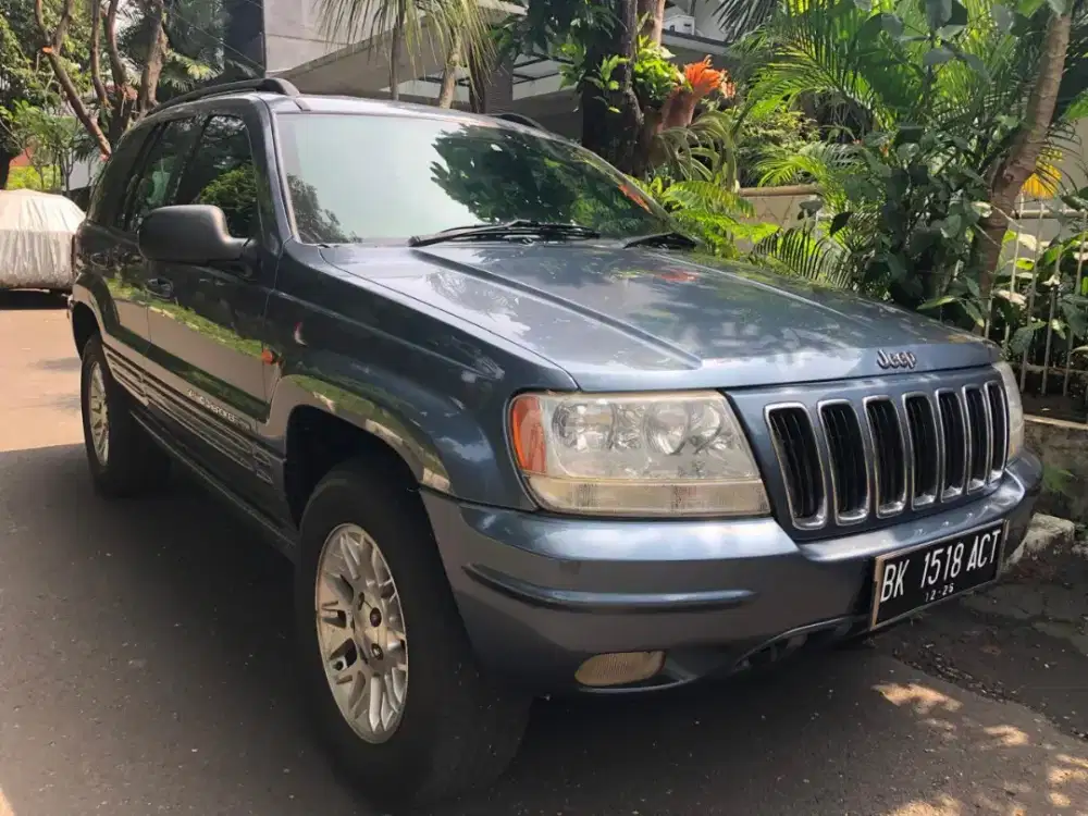 Jual Cepat Grand Cherokee 4.0 2003 Seksi Sehat Mantep
