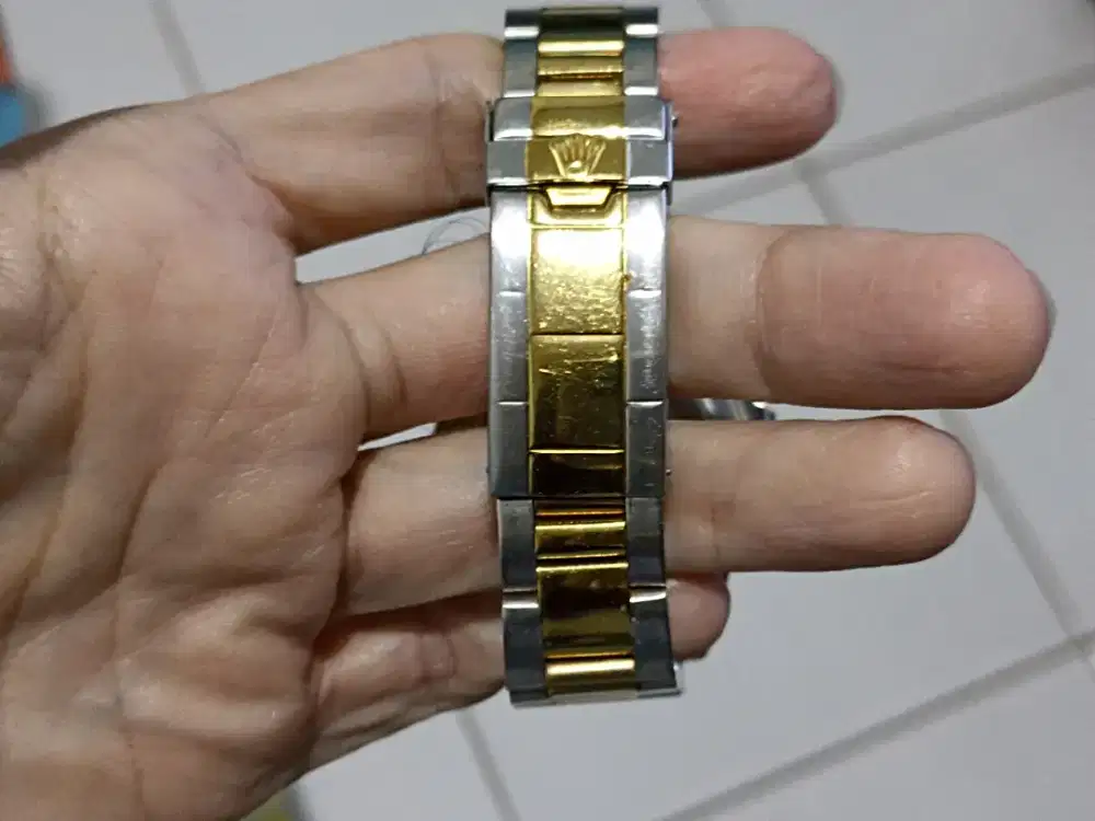Jam Tangan Rolex Two Tone