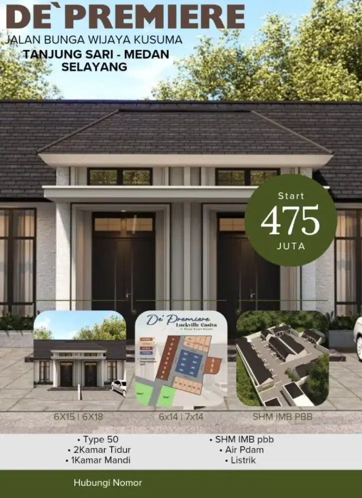 PERUMAHAN 1 LANTAI 400 JUTAAN PREMIUM