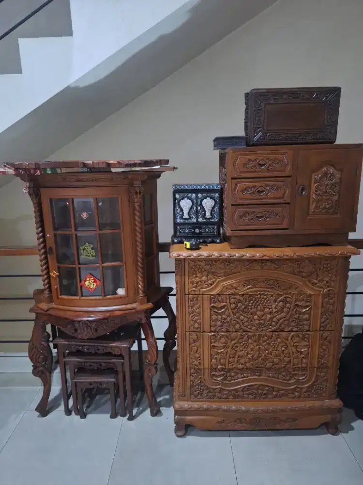 Perabotan jati bekas