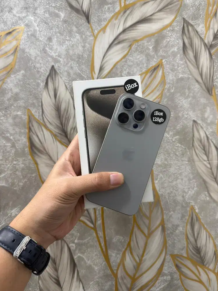 Iphone 15 Pro 128gb iBox fullset