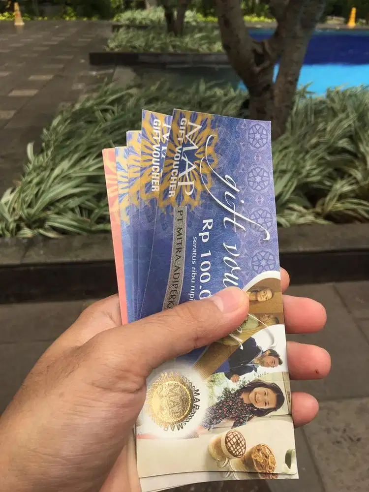 voucer MAP total senilai 1,4 juta