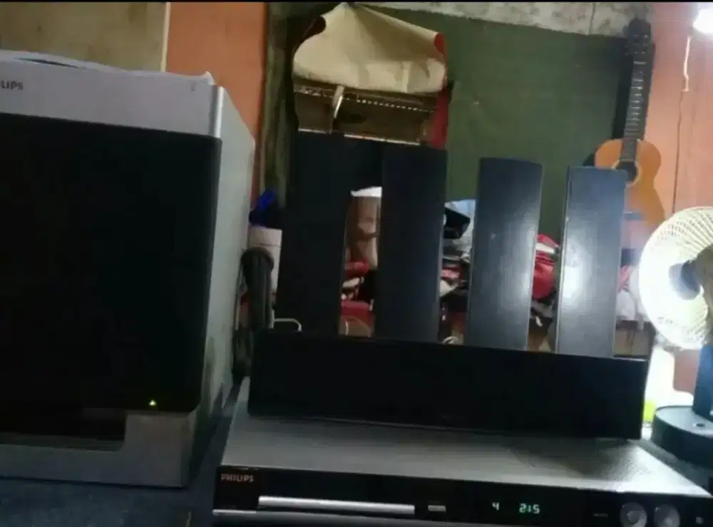 home theater Philips original joss bass ok