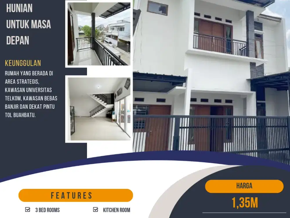 Rumah di permata Buahbatu Bandung