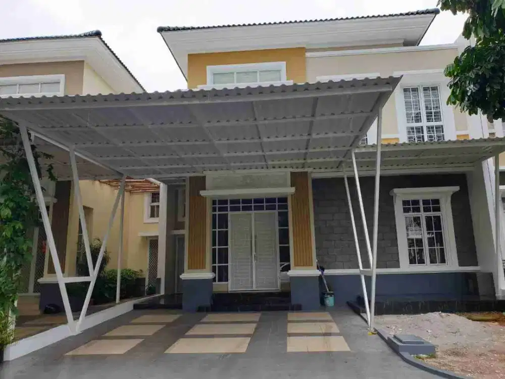 rumah mewah menagio semifurnish siap huni harga termurah