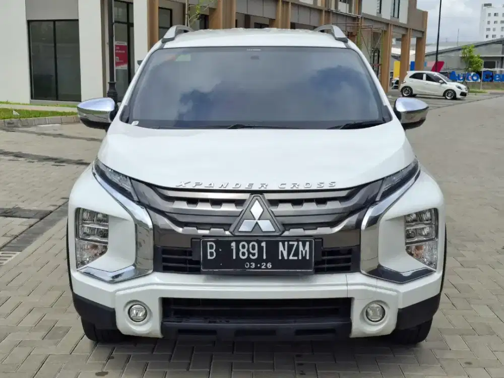 Xpander cross pp at 2021 putih km 92rb