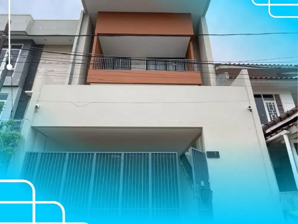 Jual Rumah MEWAH 4 Lantai Desain Arsitektur Premium di Pulomas Jakarta Timur [AR059]