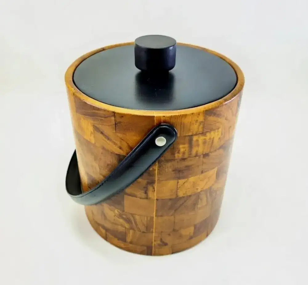 IRVINWARE VINTAGE ICE BUCKET - THERMOS ES - MADE IN USA