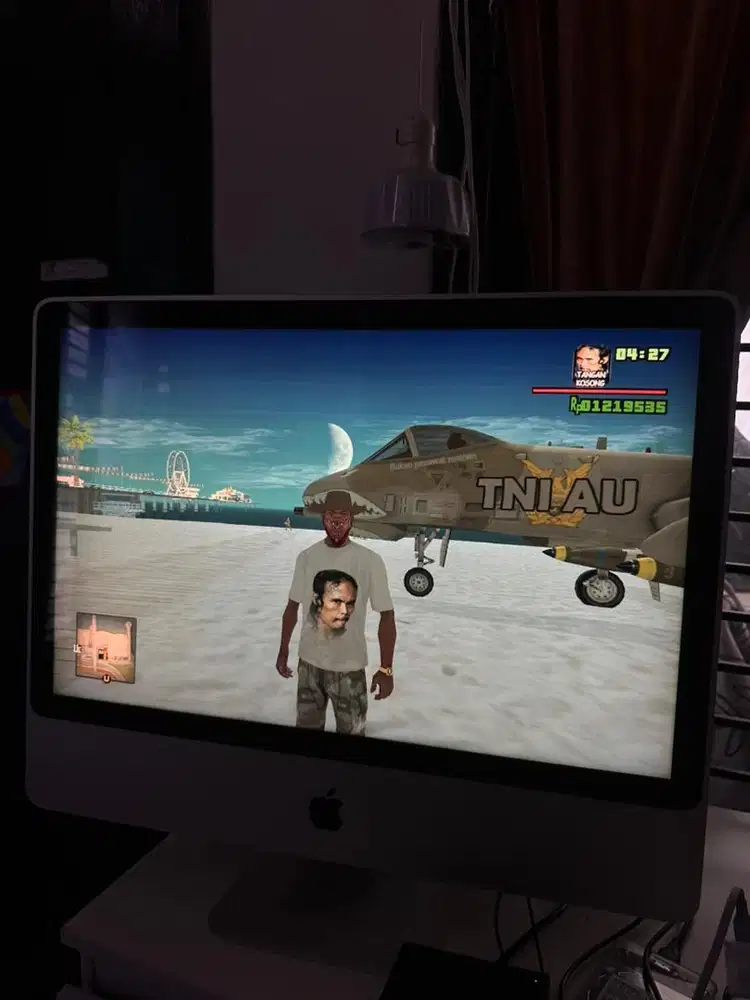 Imac 2009 ram 6gb/ hdd 1tb layar besar 24 inc