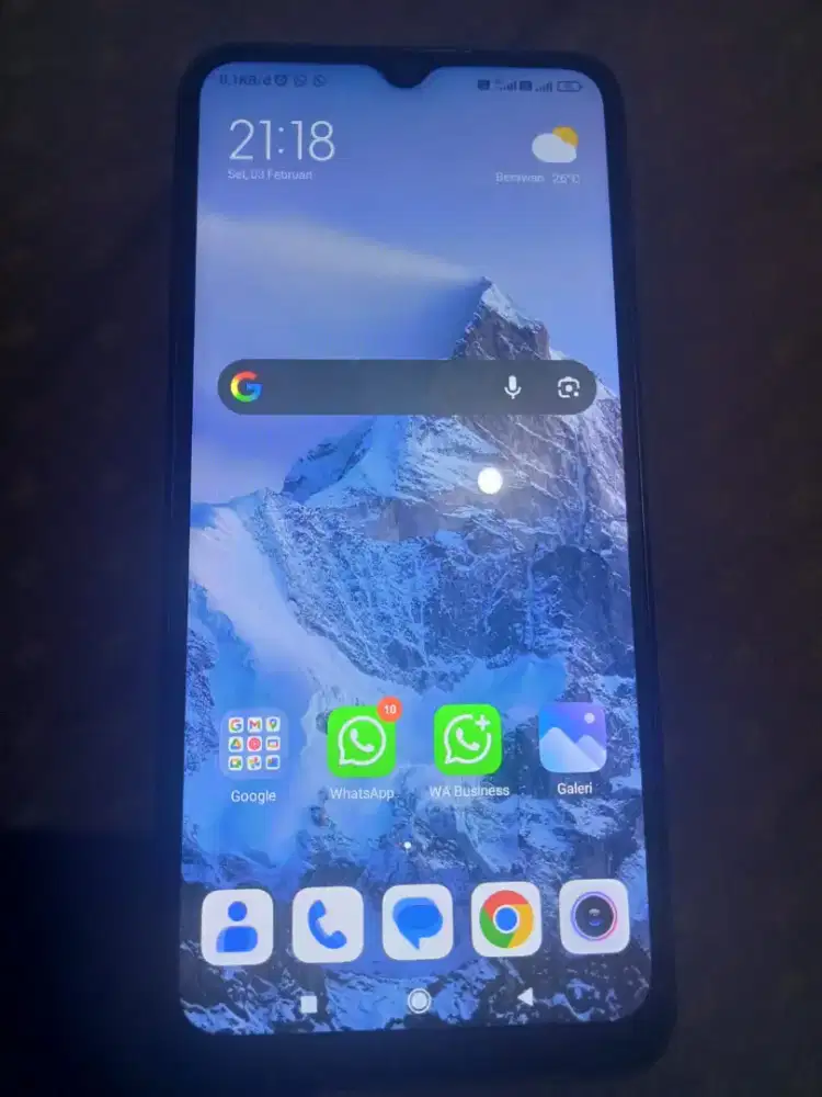 Xiaomi Redmi 10A baru 6 bulan