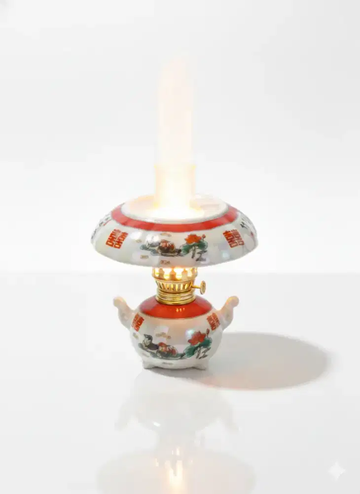 LAMPU MINYAK KERAMIK CLASSIC VINTAGE