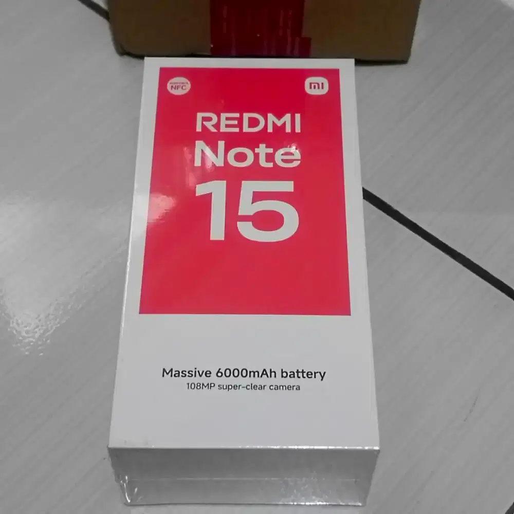 Redmi Note 15 8+8/256gb 4g New Garansi Resmi 15bln
