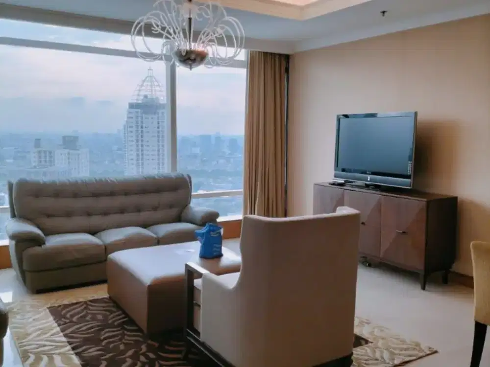 FOR RENT / FOR SALE Apartment Kempinski Grand Indonesia Thamrin Sudirman 2BR - Semi Private Lift Lux Furnished Close to MRT Busway