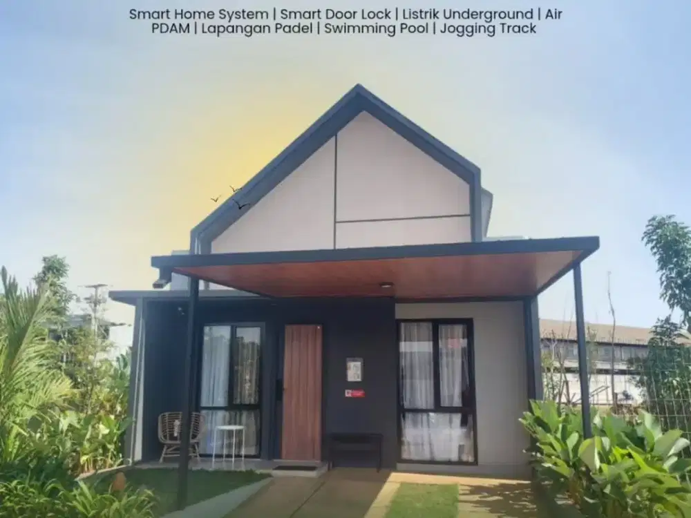 Rumah 2 Kamar Tidur di Cibubur – Botanica Daisy, Cocok Keluarga Muda