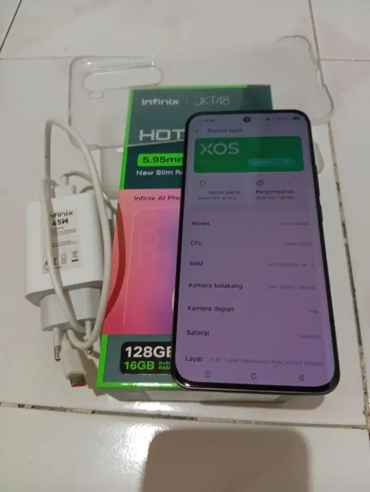 Jual Cpt,BU...Infinix Hot 60 Pro Plus 8/128