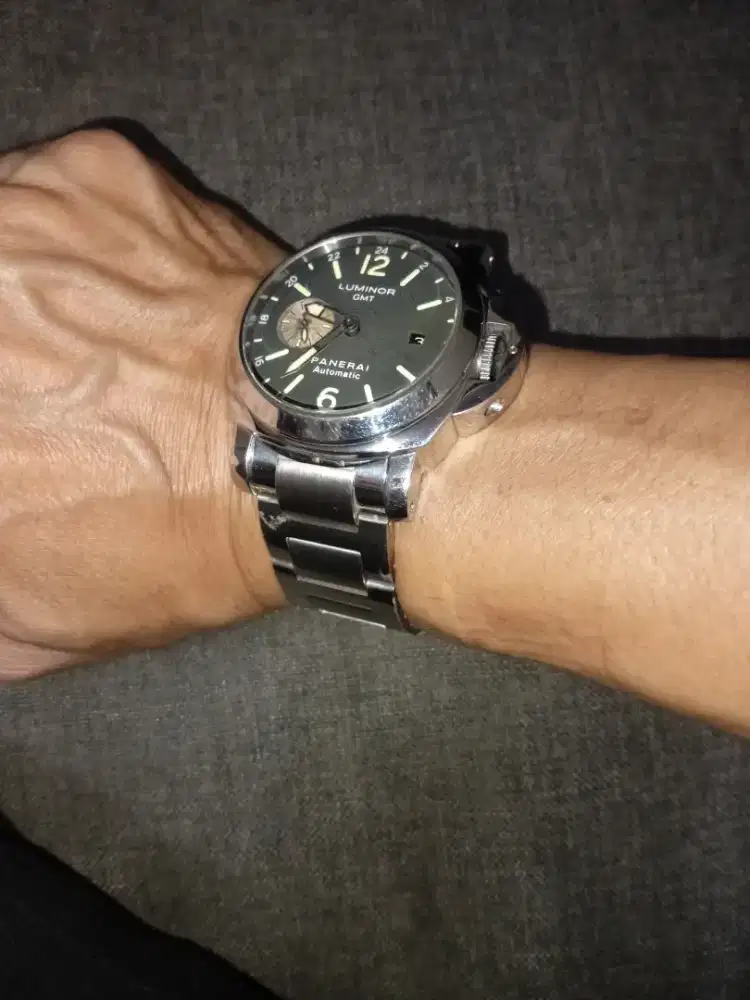 Jam panerai luminor GMT automatic