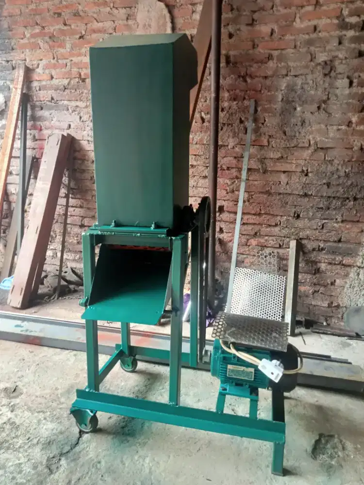 Mesin pencacah plastik mini